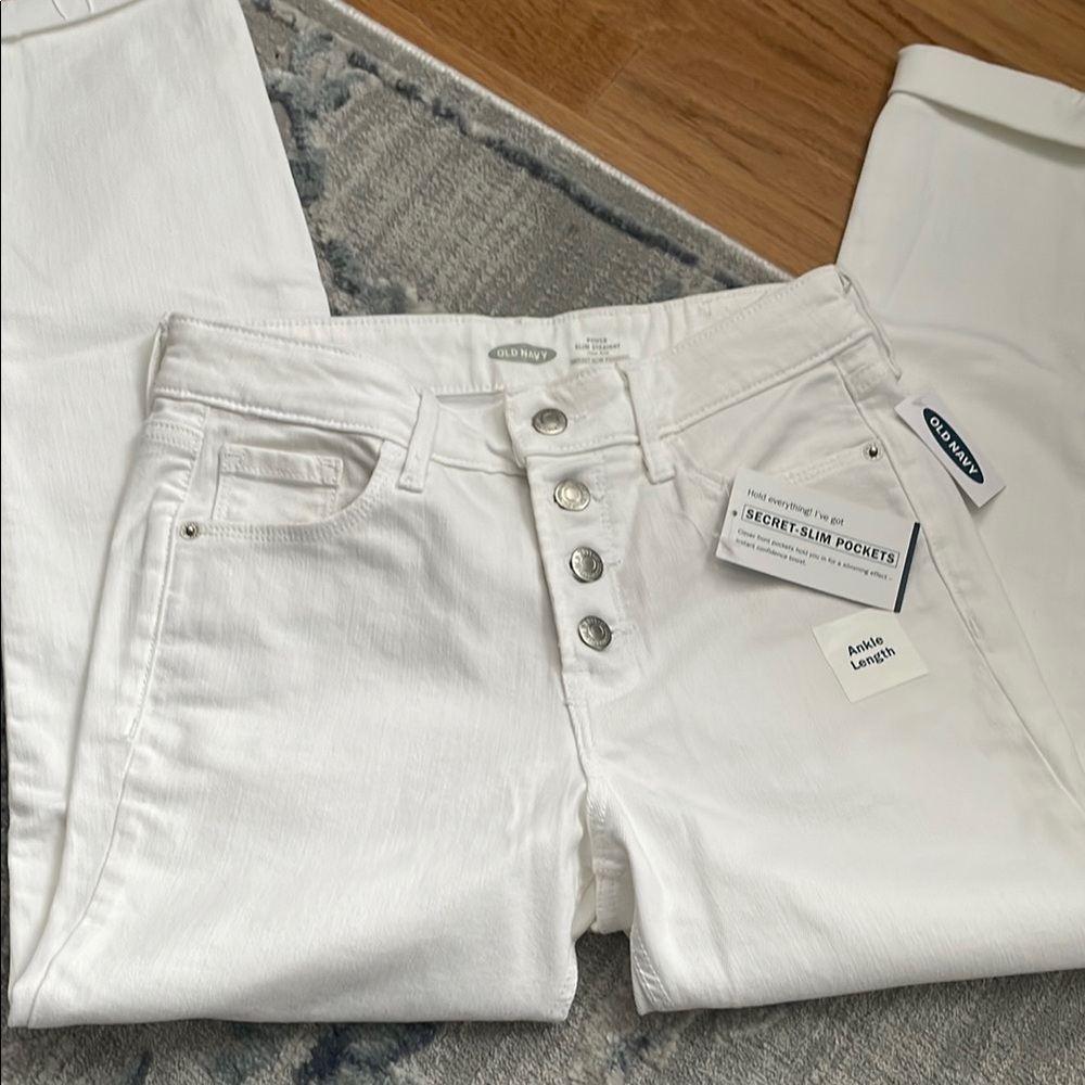 Old Navy White Denim Jeans